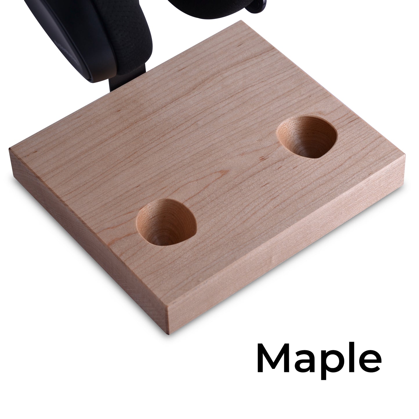 Maple version of headset and controller stand for Nintendo Switch pro controller